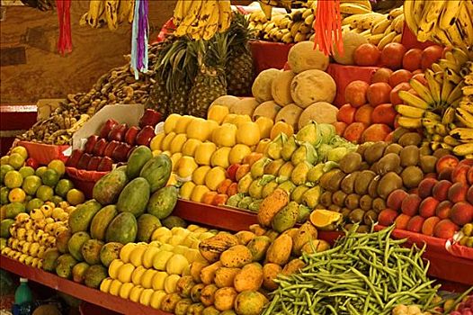 果蔬,市场货摊,墨西哥