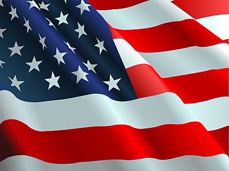 美国旗素材图片