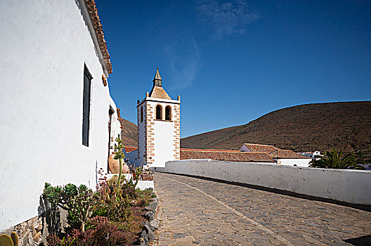 大教堂,富埃特文图拉岛,加纳利群岛,西班牙,欧洲