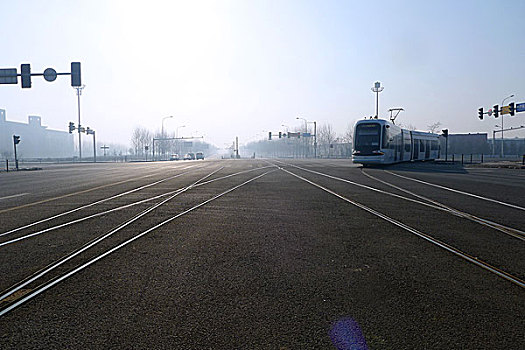 辽宁沈阳浑南地区城市道路