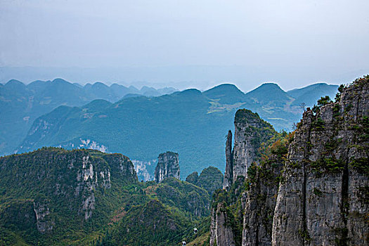 湖北恩施大峡谷地貌