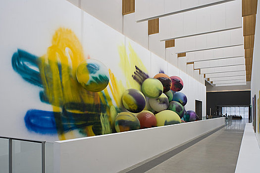 画廊,现代艺术,布里斯班,澳大利亚,室内,中庭,留白,艺术家