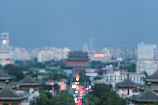 北京景山远眺