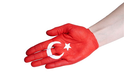 土耳其人,握手
