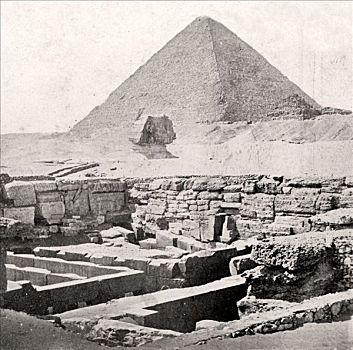 大金字塔,埃及,早,20世纪