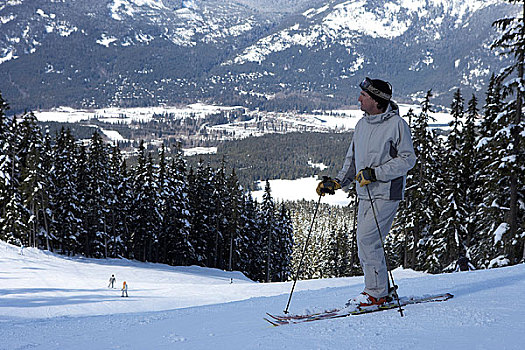 滑雪者,不列颠哥伦比亚省,加拿大