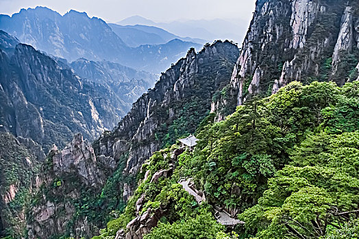 安徽省黄山市黄山风景区西海大峡谷自然景观