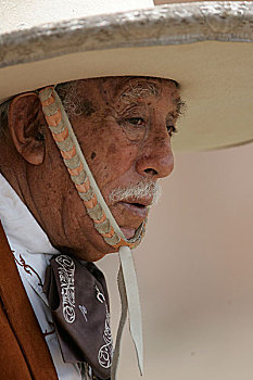 男人,服饰,象征,墨西哥,牛仔,思考,一个,帽子,靴子,地点,马,文化,墨西哥人,许多,背影