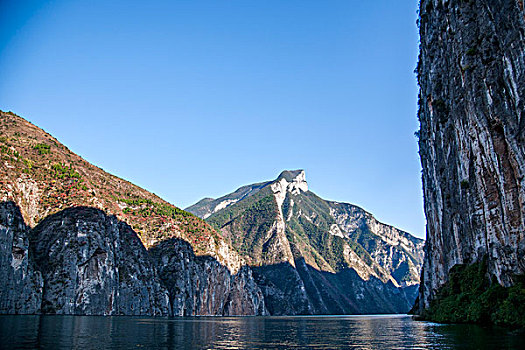 长江三峡瞿塘峡峡谷