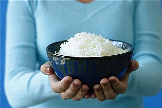 女人,米饭