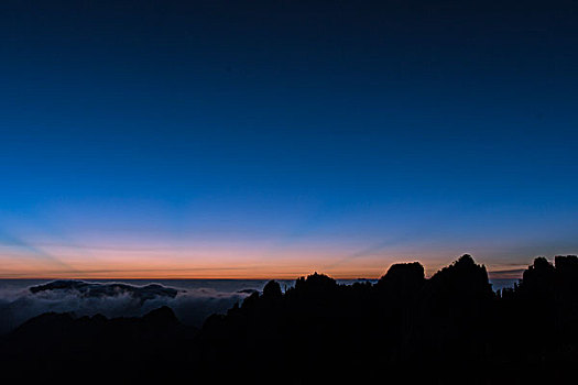 黄山日出