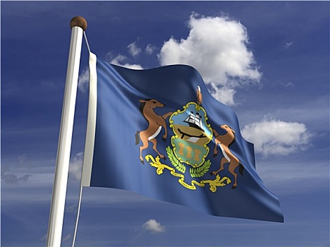 宾夕法尼亚,旗帜