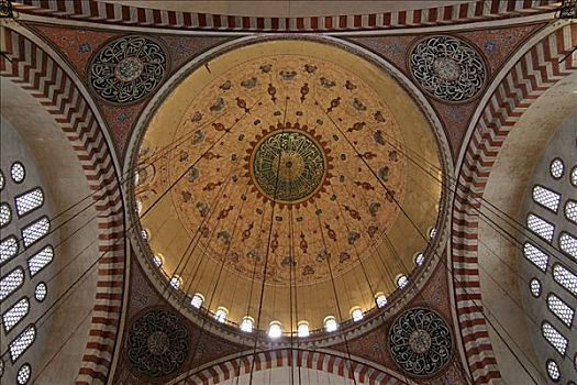 圆顶,清真寺,伊斯坦布尔,土耳其