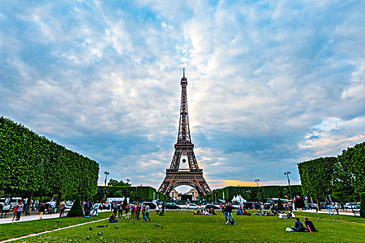 埃菲尔铁塔,旅游,巴黎,法兰西岛,法国,欧洲