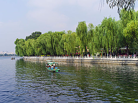 后海,湖,北京,中国