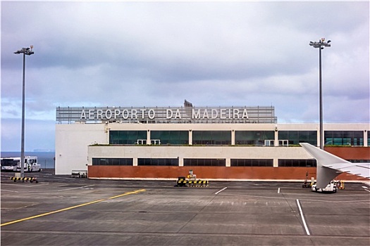 机场,丰沙尔,马德拉岛,降落,窗户,风景,大门