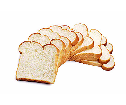 切片,白色,面包