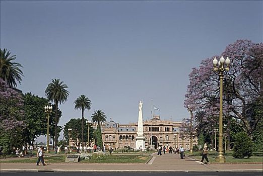玫瑰宫,五月广场,布宜诺斯艾利斯,阿根廷