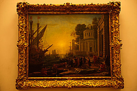 卢浮宫,绘画,古典