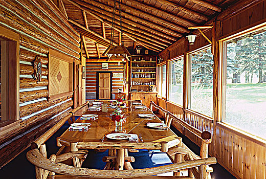 木屋,餐厅