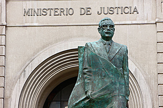 纪念建筑,萨尔瓦多,执法,智利圣地牙哥,智利,南美