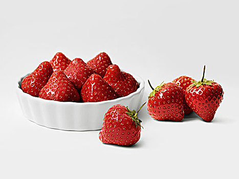 草莓,果料小馅饼