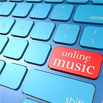 上网,音乐,键盘