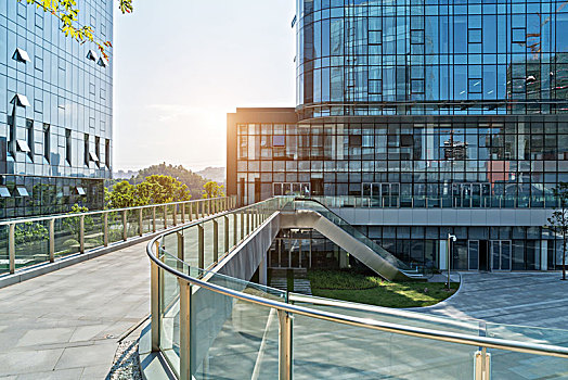 现代办公楼,商业中心