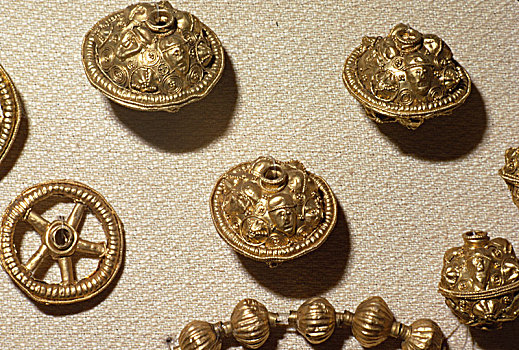凯尔特,金色,辟邪物,财富,匈牙利,公元前6世纪,艺术家,未知