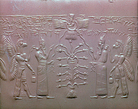 柱状物,北方,伊拉克,9世纪,艺术家,未知