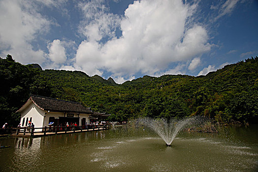 黄果树,天星桥,岩石,景点,壮观,奇观,自然,美景,罕见,稀有,旅游,资源,贵州