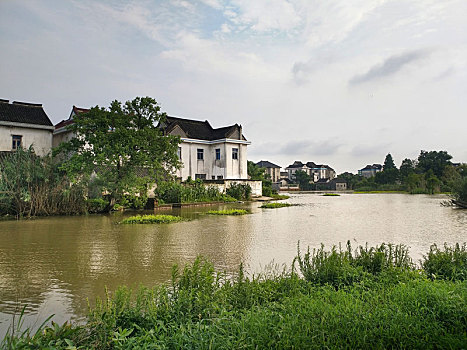 烟雨江南,水乡人家