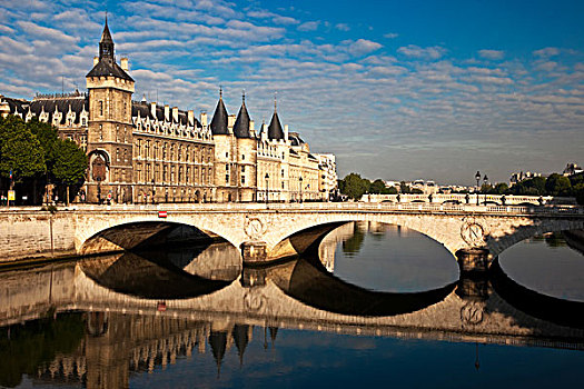 塞纳河,门房,改变,巴黎,法国