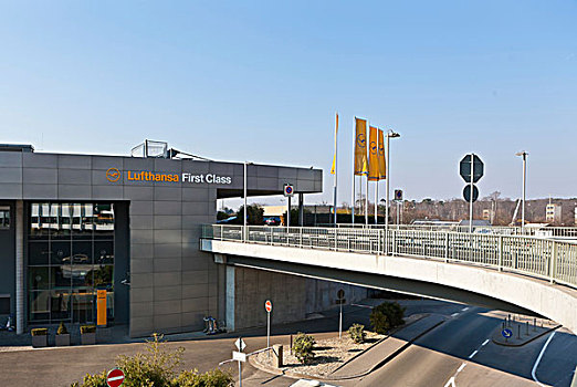 法兰克福,机场,航站楼,头等舱,乘客,旅行,汉莎航空公司,黑森州,德国,欧洲