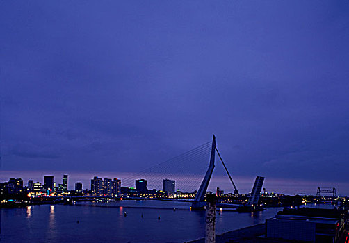 桥,鹿特丹