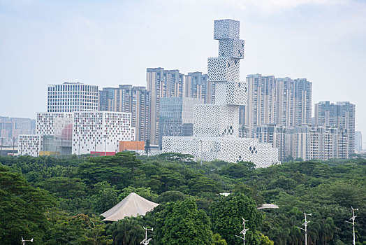 佛山,城市,汽车背景图