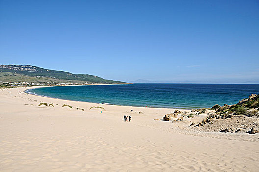 海滩,卡迪兹,安达卢西亚,西班牙,欧洲
