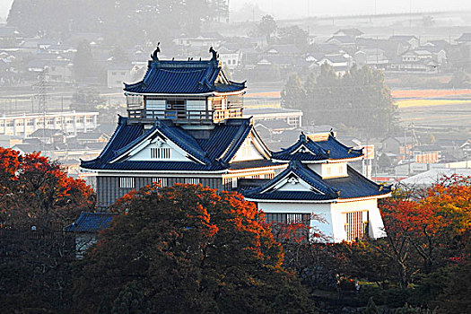 城堡,空中