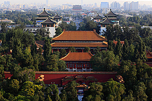 北京景山公园皇寿寺