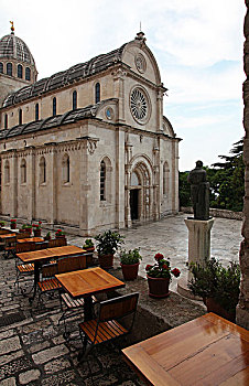 克罗地亚希贝尼克的圣雅各布大教堂