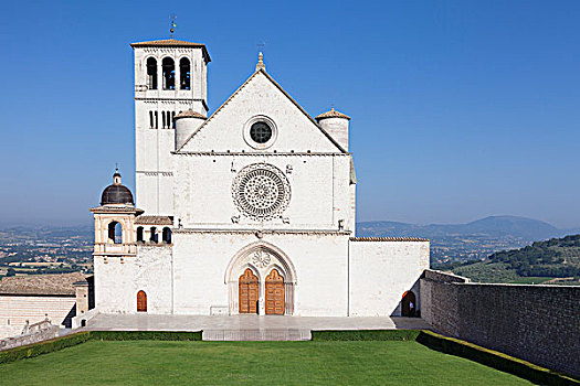 大教堂,世界遗产,阿西尼城,省,佩鲁贾,翁布里亚,意大利,欧洲