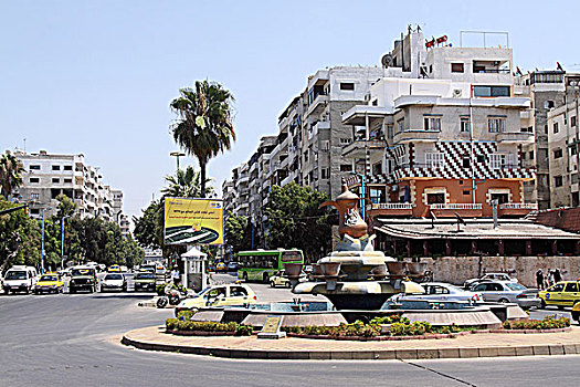 叙利亚拉塔基亚市街景