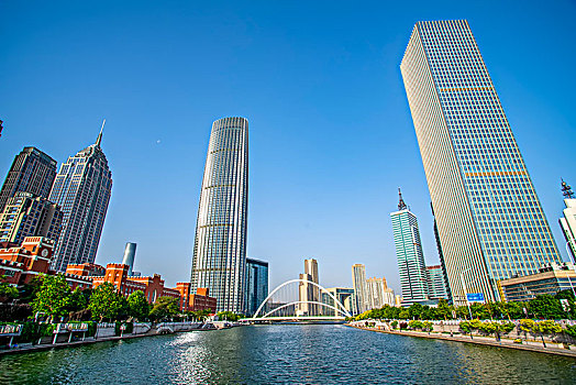 天津城市建筑风光