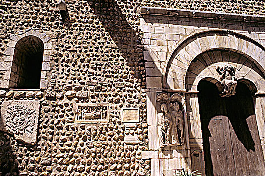 法国,朗格多克-鲁西永大区,佩皮尼昂,教堂,11世纪,13世纪,世纪