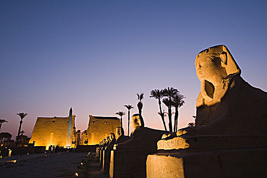 卢克索神庙,约旦河东岸,路克索神庙,尼罗河,河,埃及