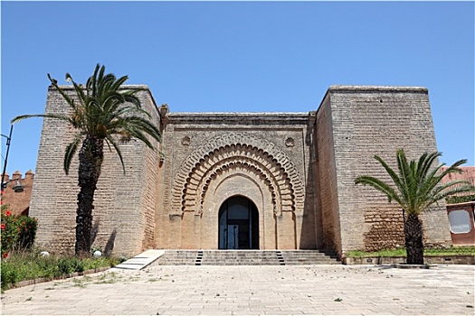 历史建筑,老城,拉巴特,摩洛哥