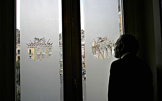 办公室,窗户,政府,宫殿,国会,建筑,玻利维亚,一月,2005年