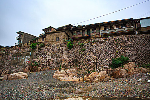 渔村,房子,石头