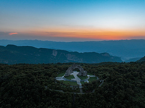 重庆白马山景区风光