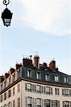 特色,房子,巴黎